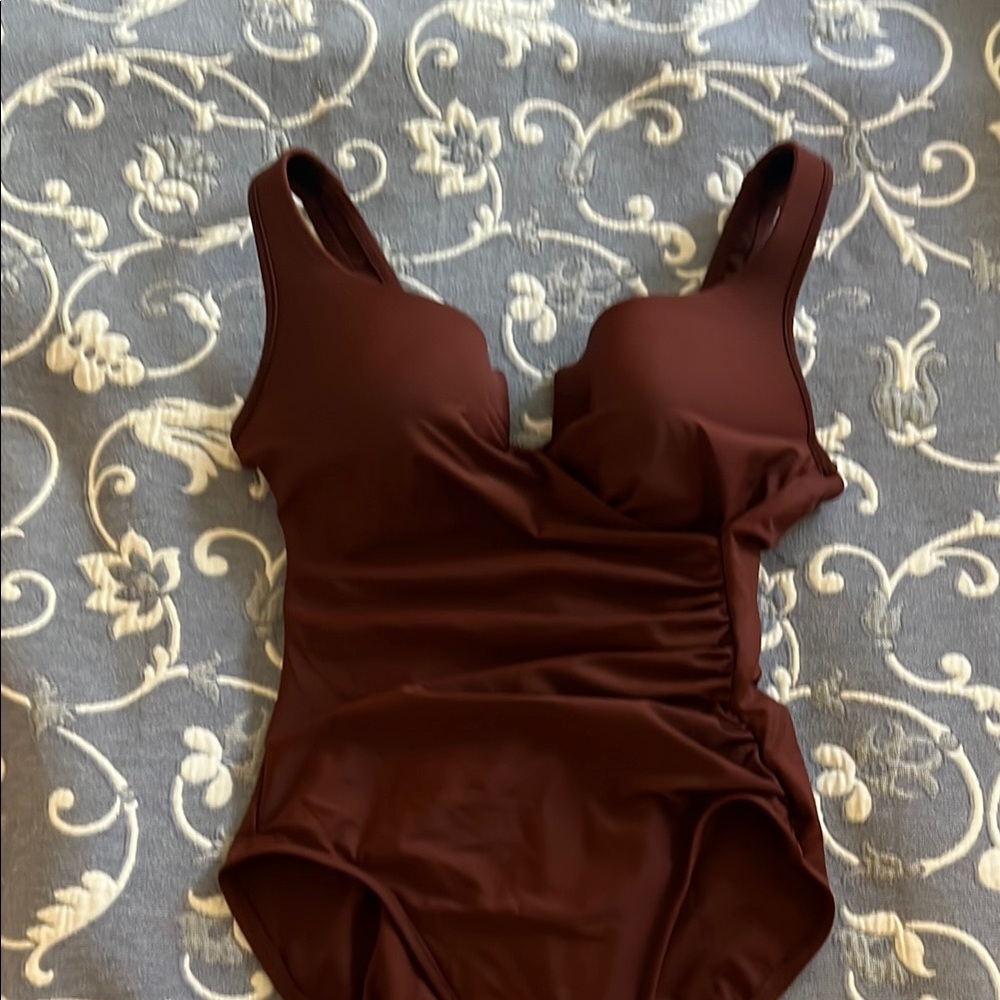 Miraclesuit Women's One Piece in Deep Brown